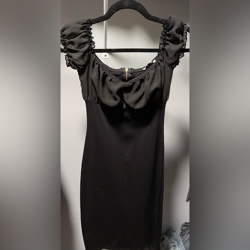 Formal black dress